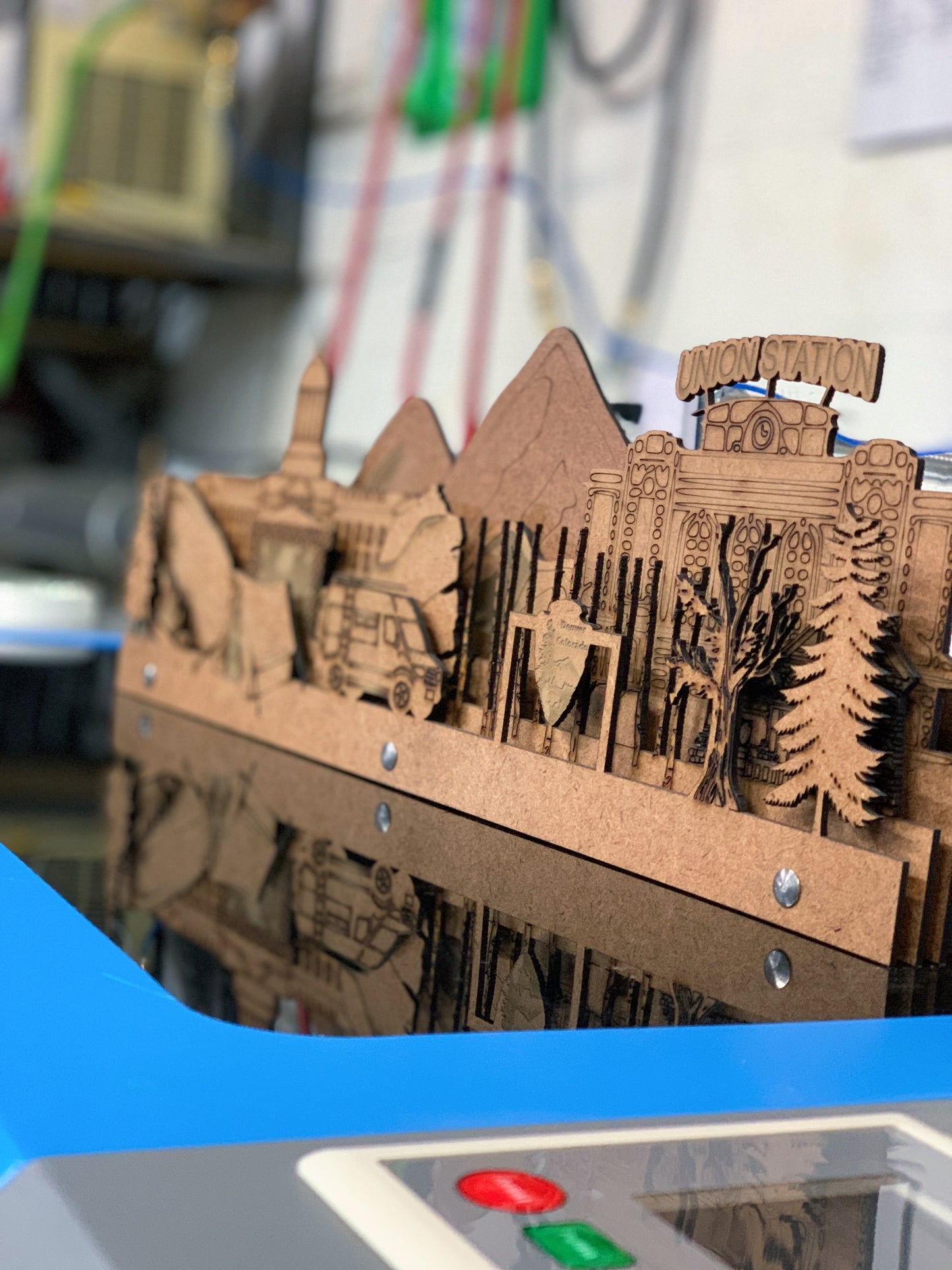 Wooden Cityscape