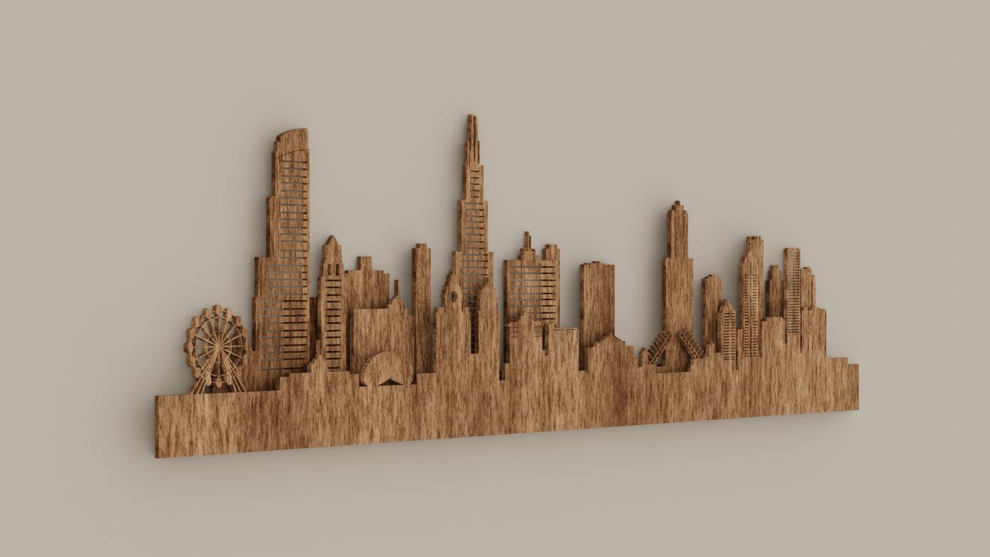 Wooden Cityscape