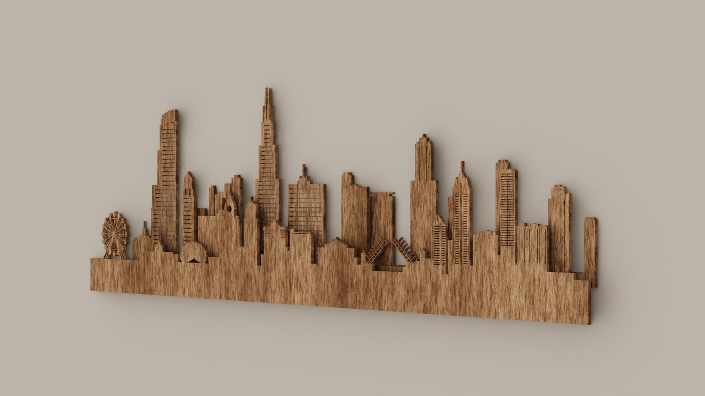 Wooden Cityscape